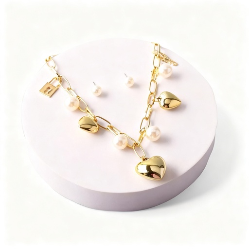 [NEE5989] COLLARES CHARMS CORAZON