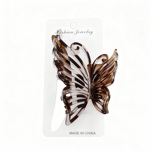 [MS-161] GANCHETA MARIPOSA COLORES TIERRA