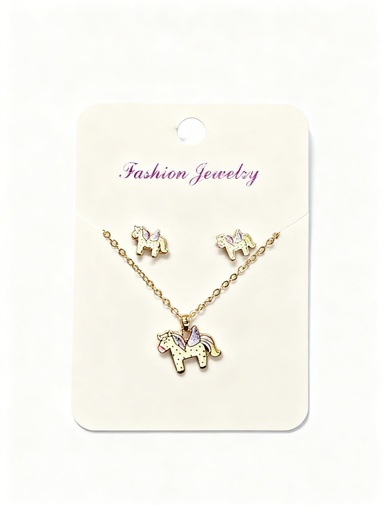 [MS-420] COLLAR NIÑA UNICORNIO