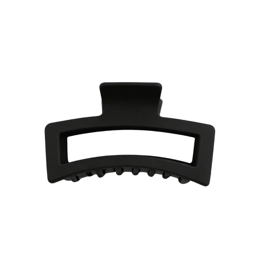 [ELC2269BK] GANCHETA NEGRA 13CM MATE CUADRADA