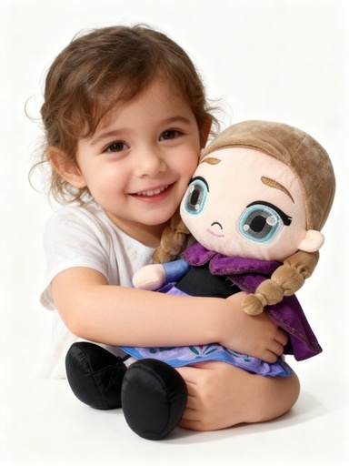 [B387-5] PELUCHE ANA Y ELSA 40CM