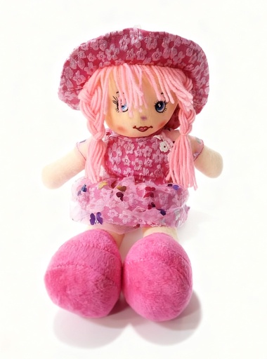 [CS273] PELUCHE MUÑECA DE TRAPO 30CM