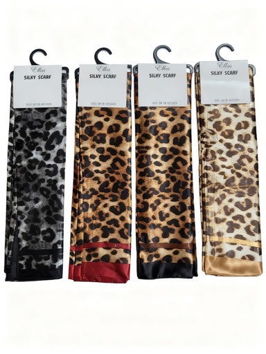 [ASF1549] PAÑOLETA SEDA ANIMAL PRINT 96X96 CM