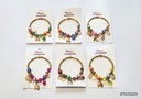 PULSERAS PIEDRAS COLORES 