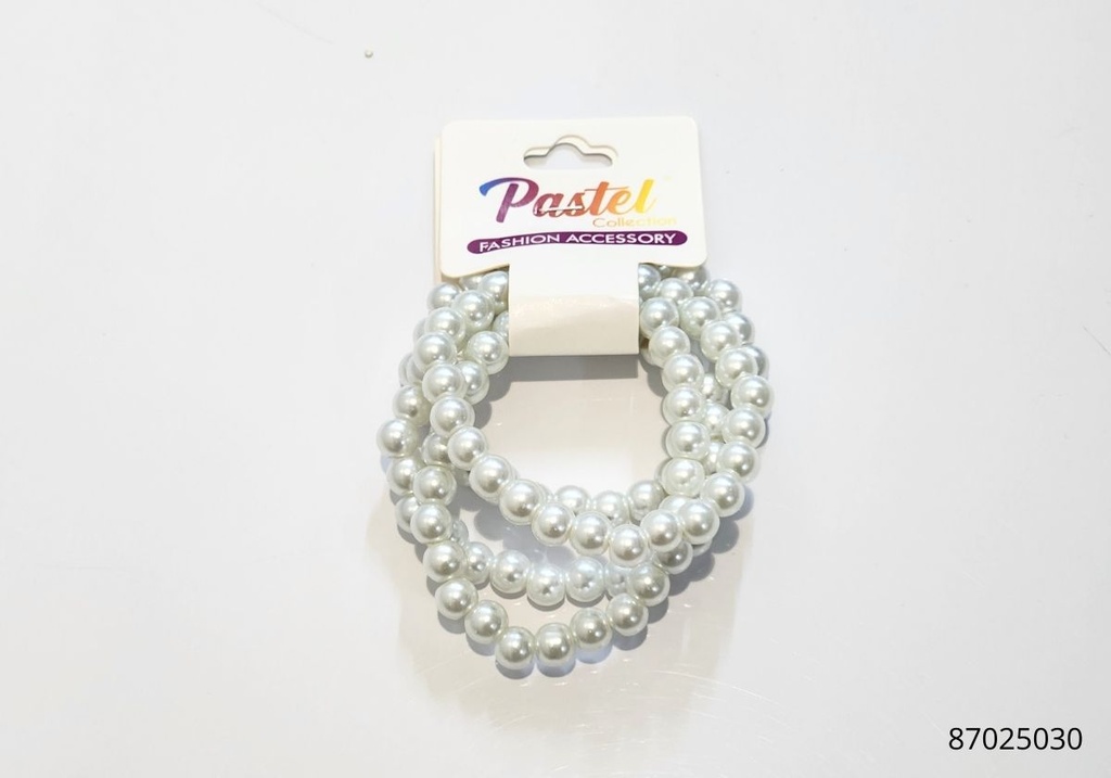 PULSERAS PERLADAS SET DE 4