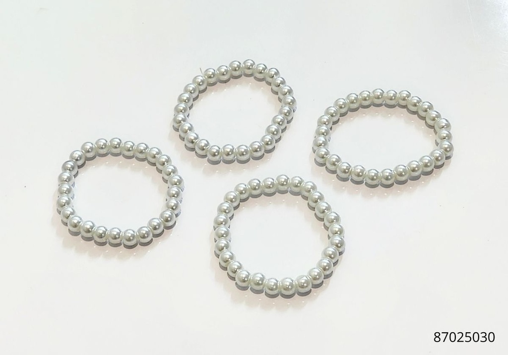 PULSERAS PERLADAS SET DE 4