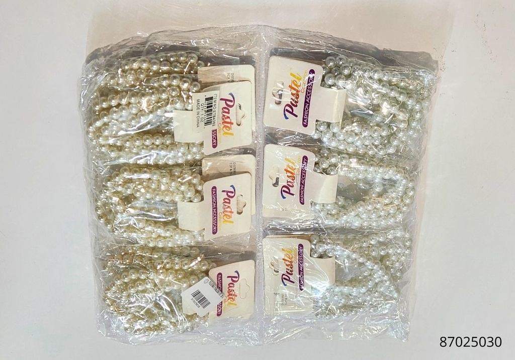 PULSERAS PERLADAS SET DE 4