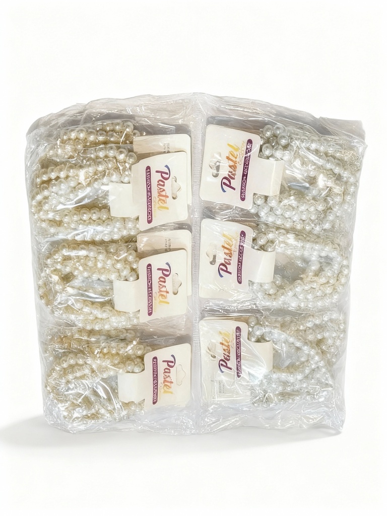 PULSERAS PERLADAS SET DE 4