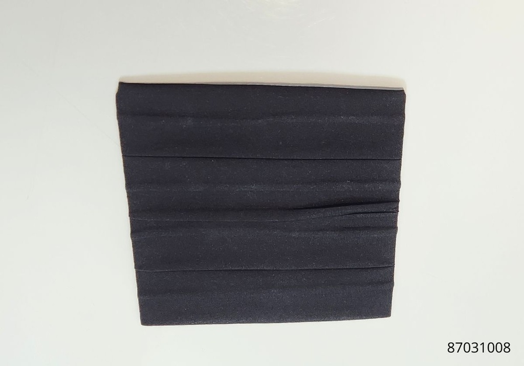 BANDANAS LISAS NEGRAS SET DE 4