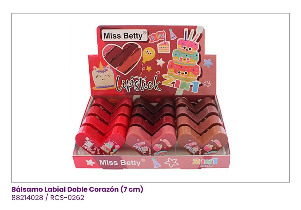 BALSAMO LABIAL TONOS CAFÉ