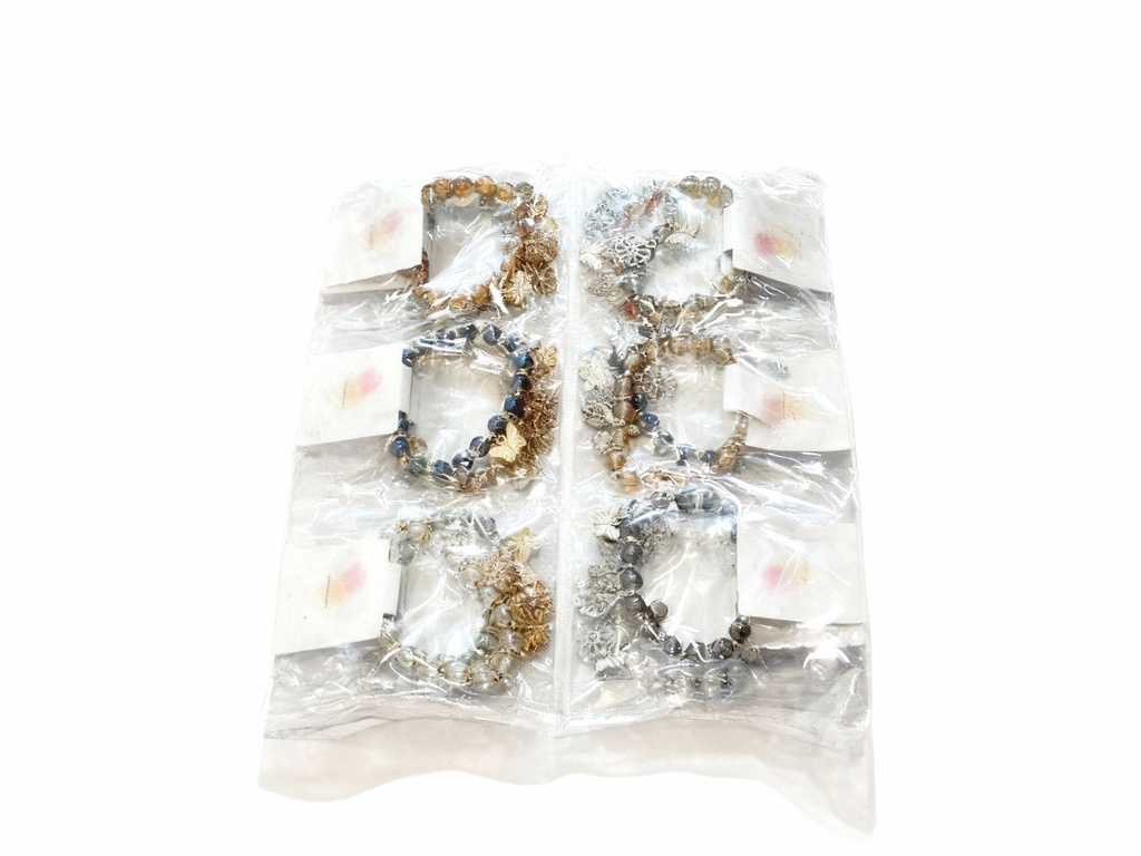 PULSERAS PIEDRAS MARIPOSA