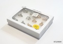 ANILLOS PIEDRA SET DE 2 PAR