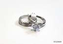 ANILLOS PIEDRA SET DE 2 PAR