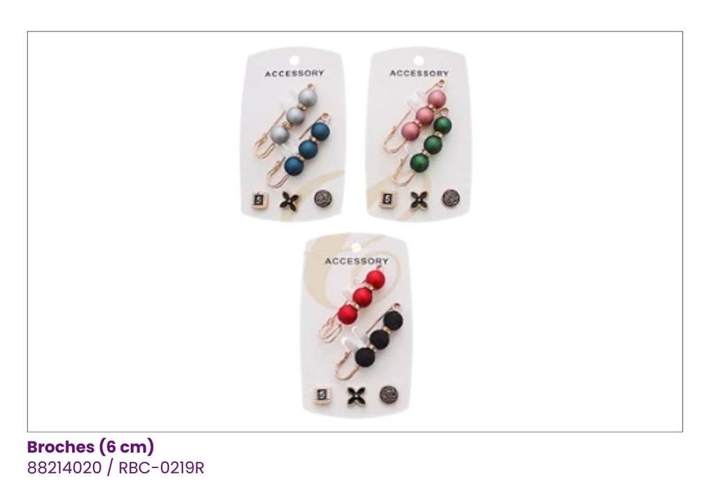 PRENDEDORES BROCHES