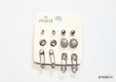 ZARCILLOS TOPITOS CLIP SET DE 6