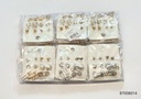 ZARCILLOS TOPITOS CLIP SET DE 6