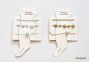 TOBILLERAS CEDENA SET DE 3