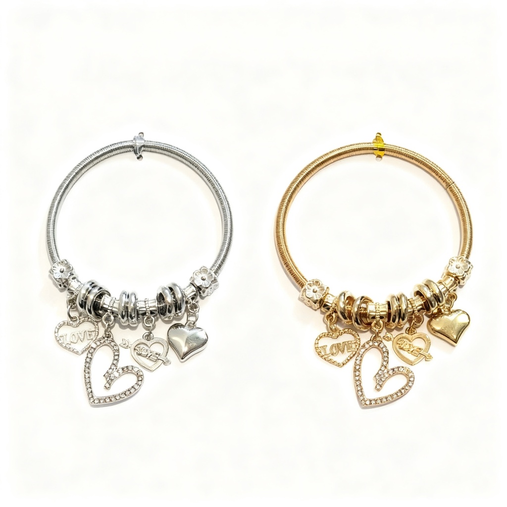 PULSERAS PANDORA CORAZON