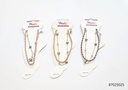 TOBILLERAS SET DE 2 CORAZON COLORES