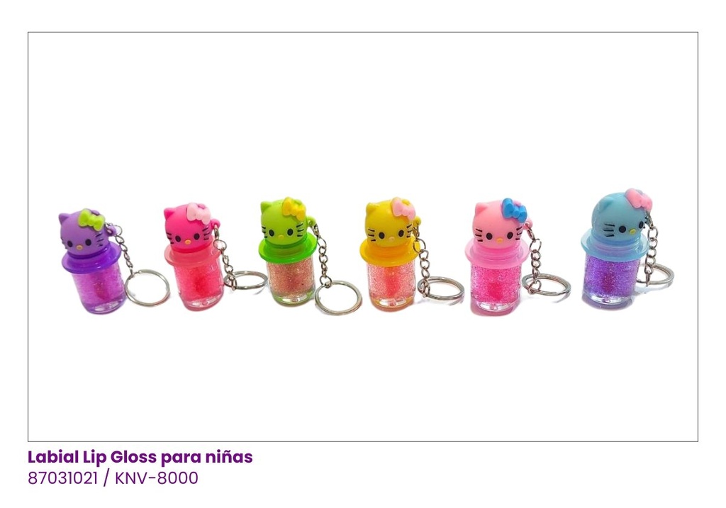 LABIAL LIP GLOSS PARA NIÑAS 