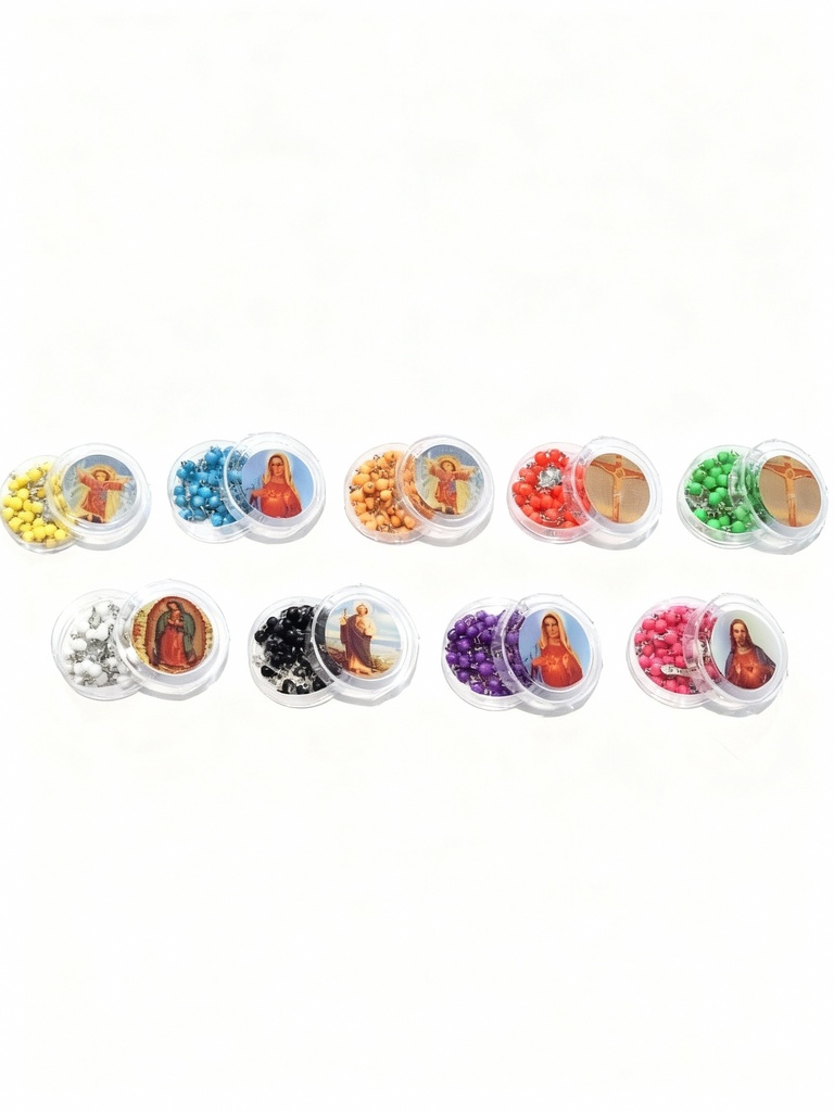 ROSARIOS ESTUCHE NEON