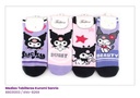 MEDIAS TOBILLERAS KUROMI