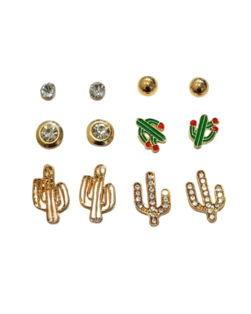 ZARCILLOS TOPITOS CAPTUS SET DE 6