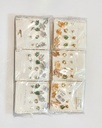 ZARCILLOS TOPITOS CAPTUS SET DE 6