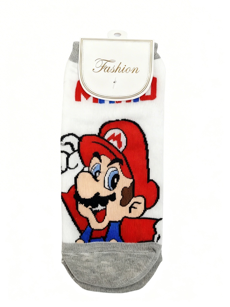 MEDIAS TOBILLERAS MARIO BROS