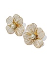 ZARCILLOS FLOR (3.5 CM)