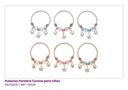 PULSERAS PANDORA PARA NIÑAS CORONA