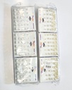 ZARCILLOS TOPITOS PERLAS SET DE 15