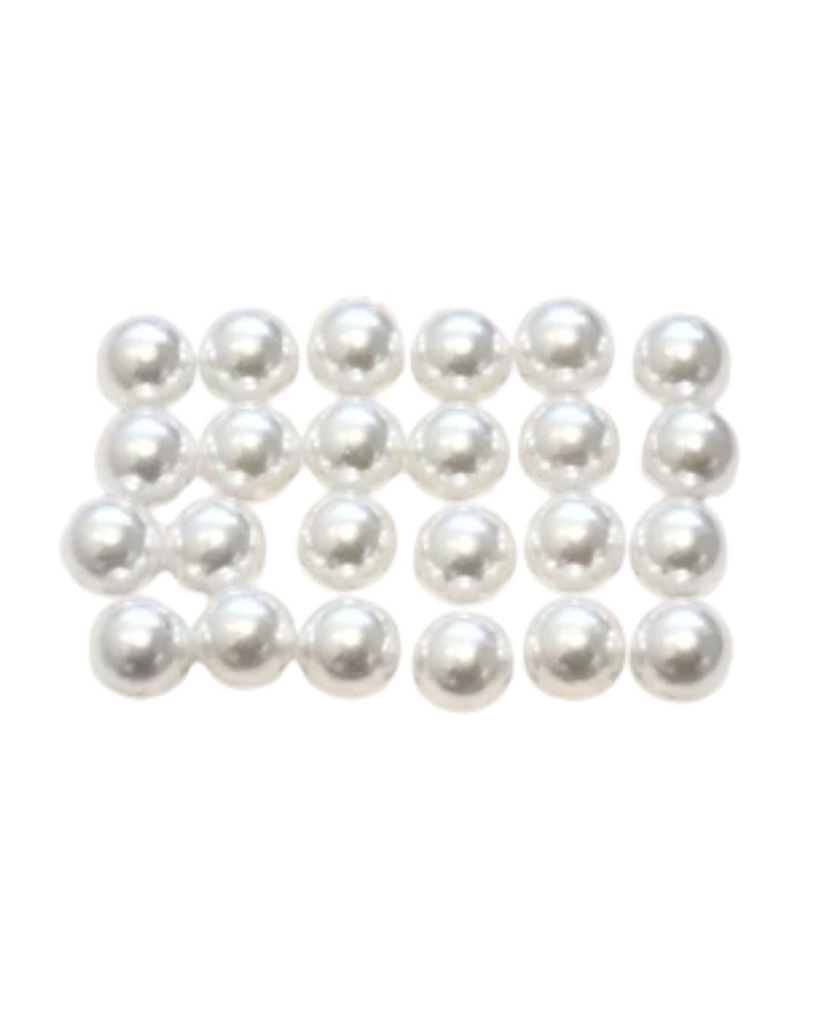 ZARCILLOS TOPITOS PERLAS SET DE 12 