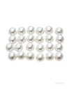 ZARCILLOS TOPITOS PERLAS SET DE 12 