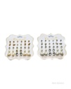 ZARCILLOS TOPITOS SET DE 15 PARES