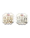 ZARCILLOS TOPITOS SET DE 18 PARES