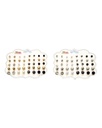ZARCILLOS TOPITOS SET DE 20 PARES