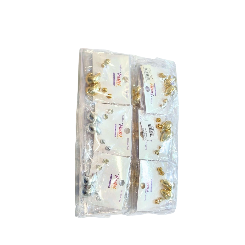 ZARCILLOS TOPITOS CHUNKY SET DE 3