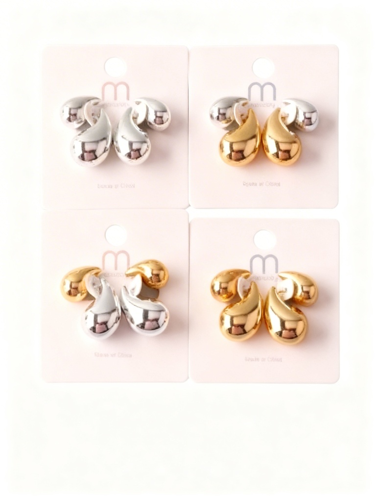 ZARCILLOS GOTAS DOBLE