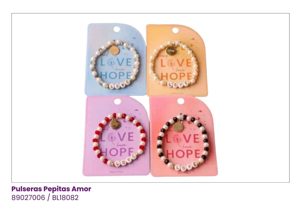 PULSERAS LOVE