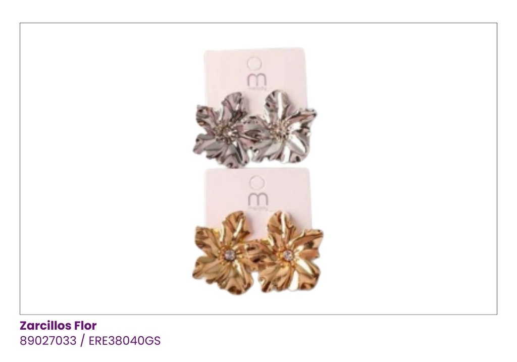 ZARCILLOS FLOR
