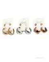 ZARCILLOS ARGOLLAS CIRCULO SET DE 2