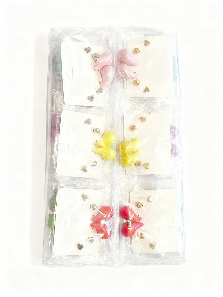 ZARCILLOS CHUNKY GOTAS SET DE 3