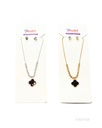 COLLARES NACAR VAN CLEEF TREBOL NEGRO