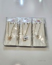 COLLARES MARIPOSA PERLA