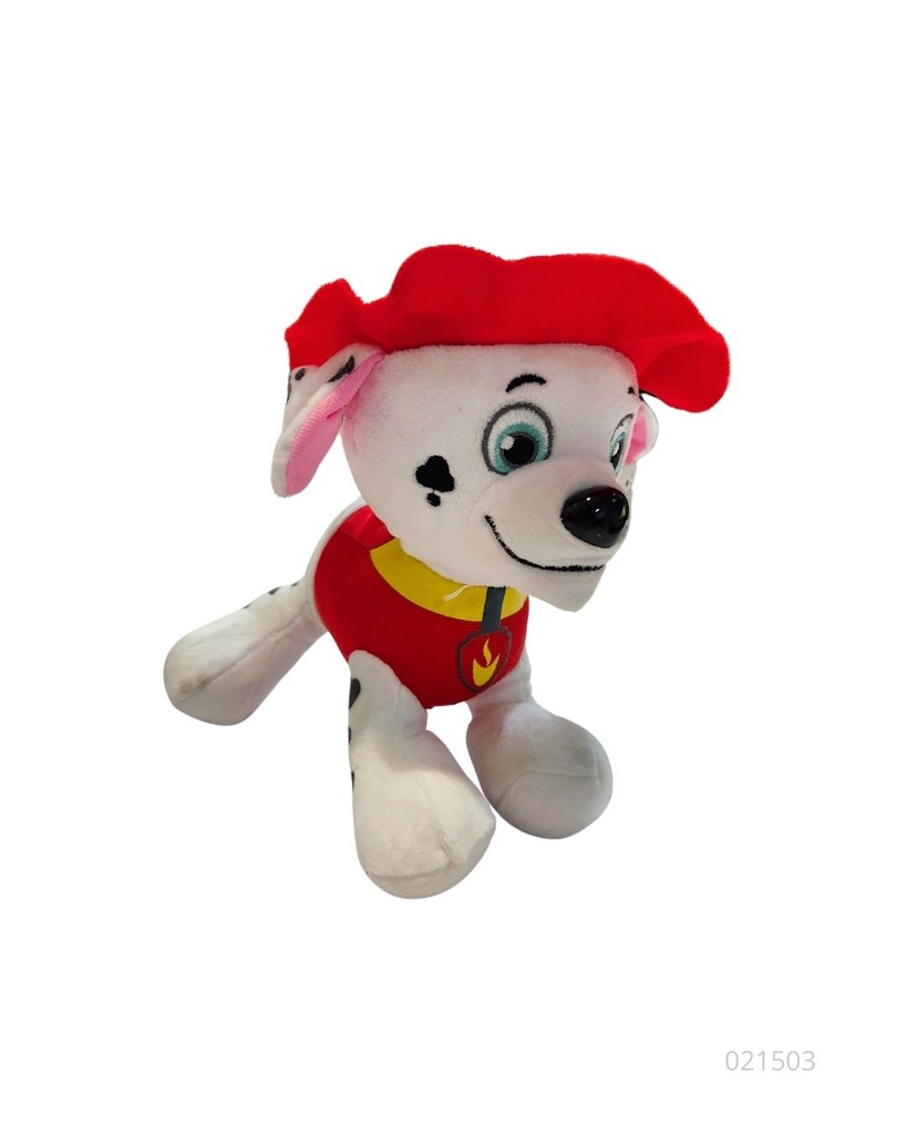 PELUCHES PAW PATROL PEQUEÑOS CON CHUPON (15 CM)