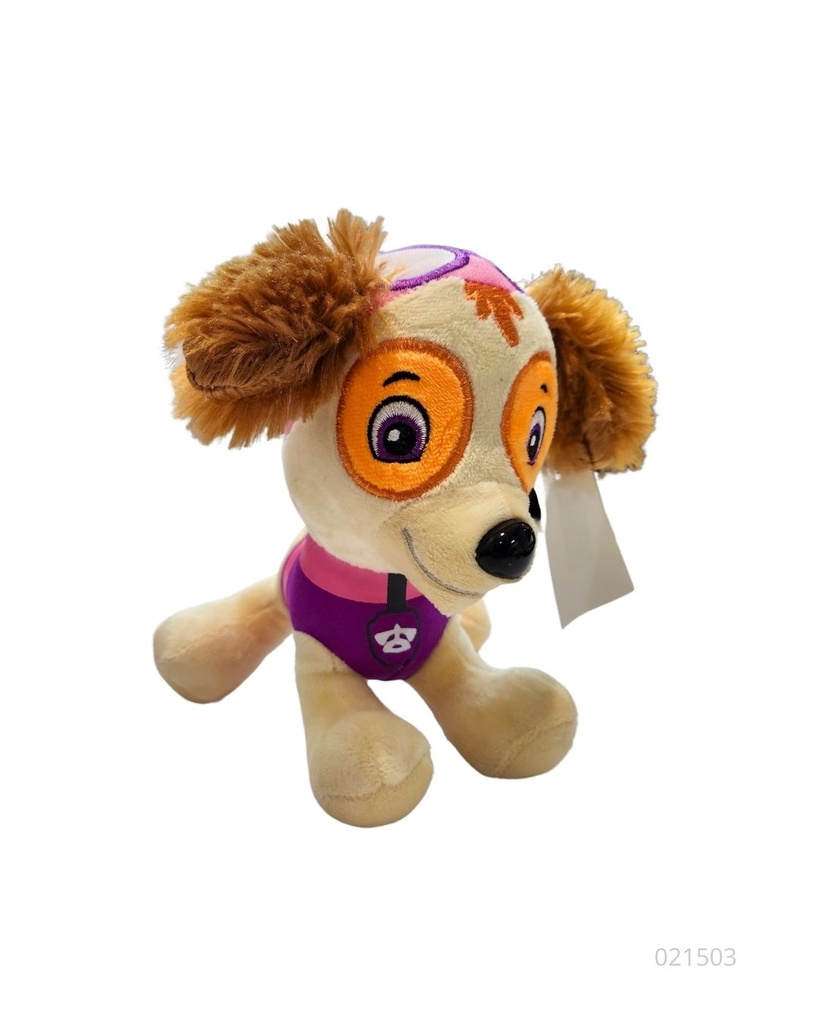 PELUCHES PAW PATROL PEQUEÑOS CON CHUPON (15 CM)