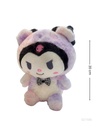 PELUCHES SANRIO TAY DAY PEQUEÑO (KUROMI-MY MELODY) (20 CM)