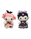 PELUCHES SANRIO PEQUEÑO (KUROMI-MY MELODY) (25 CM)