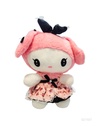 PELUCHES SANRIO PEQUEÑO (KUROMI-MY MELODY) (25 CM)